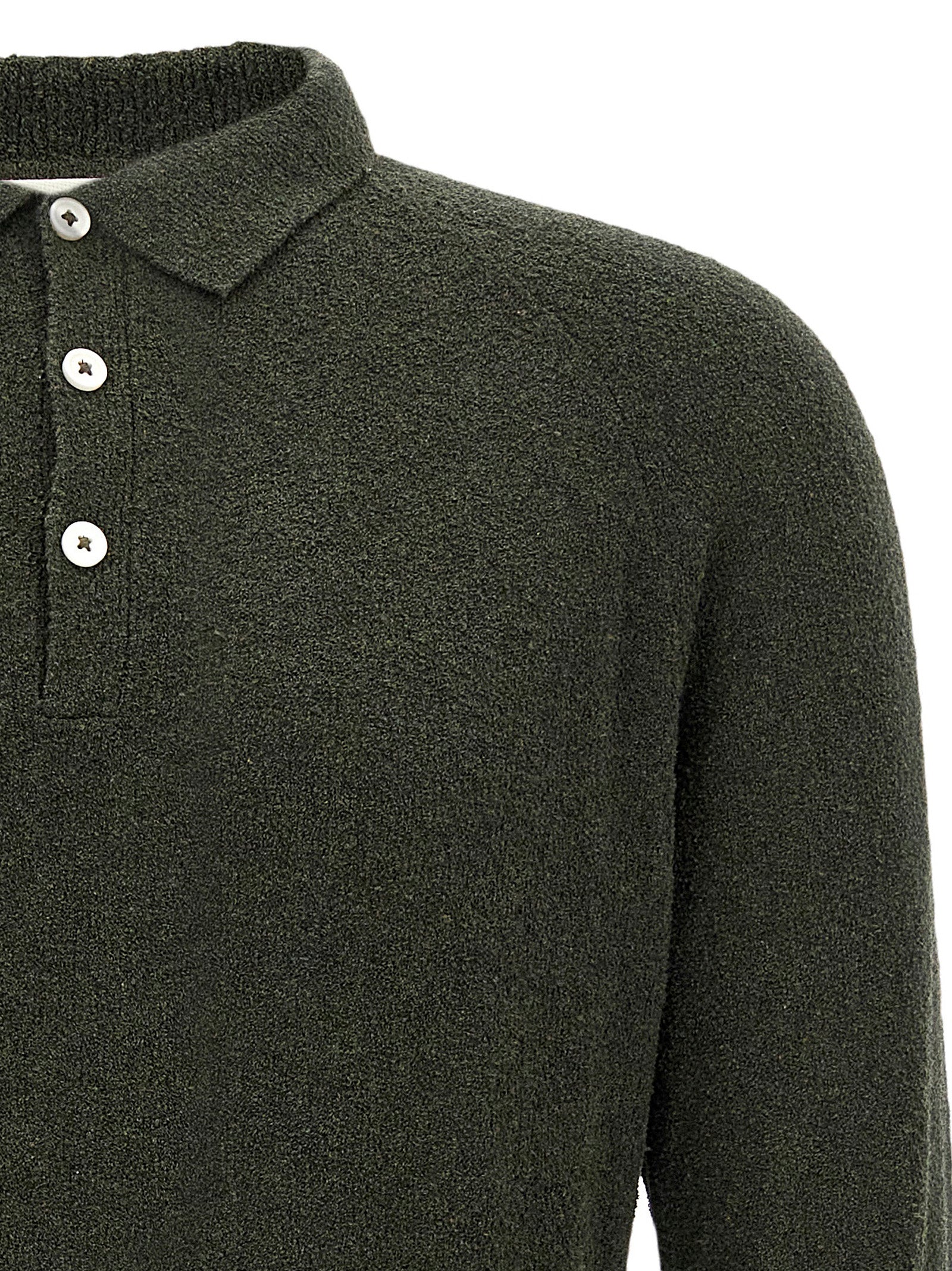 Bicolor Cotton Polo Shirt