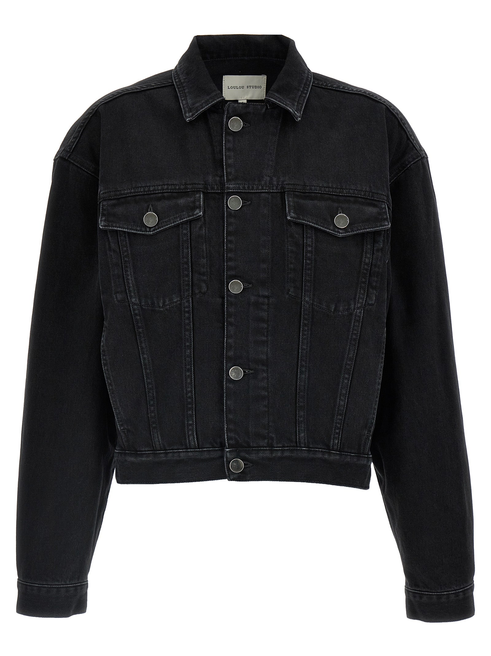 Black Organic Cotton Denim Jacket