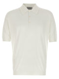 White Cotton Polo Shirt