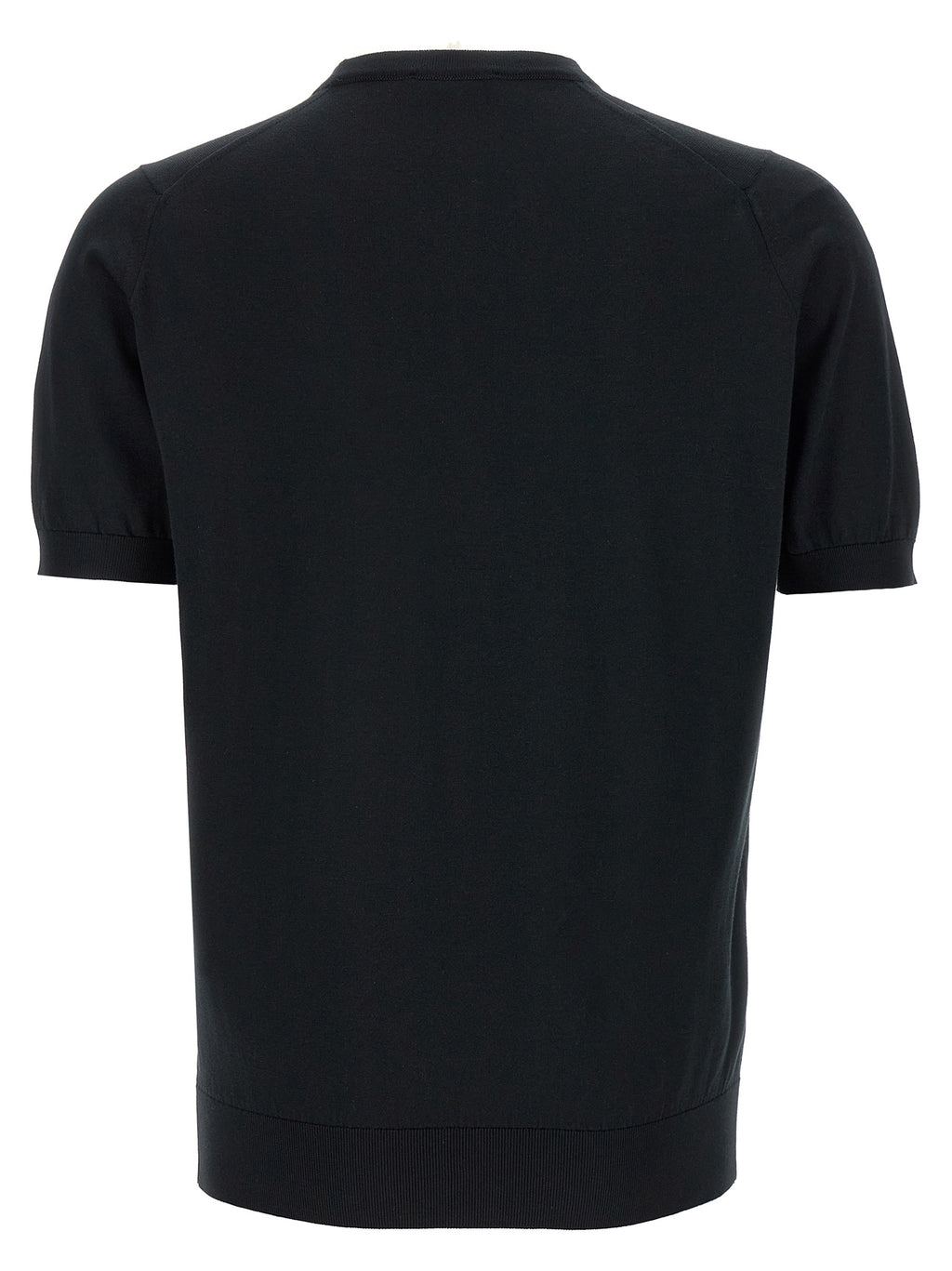Black Cotton T-Shirt