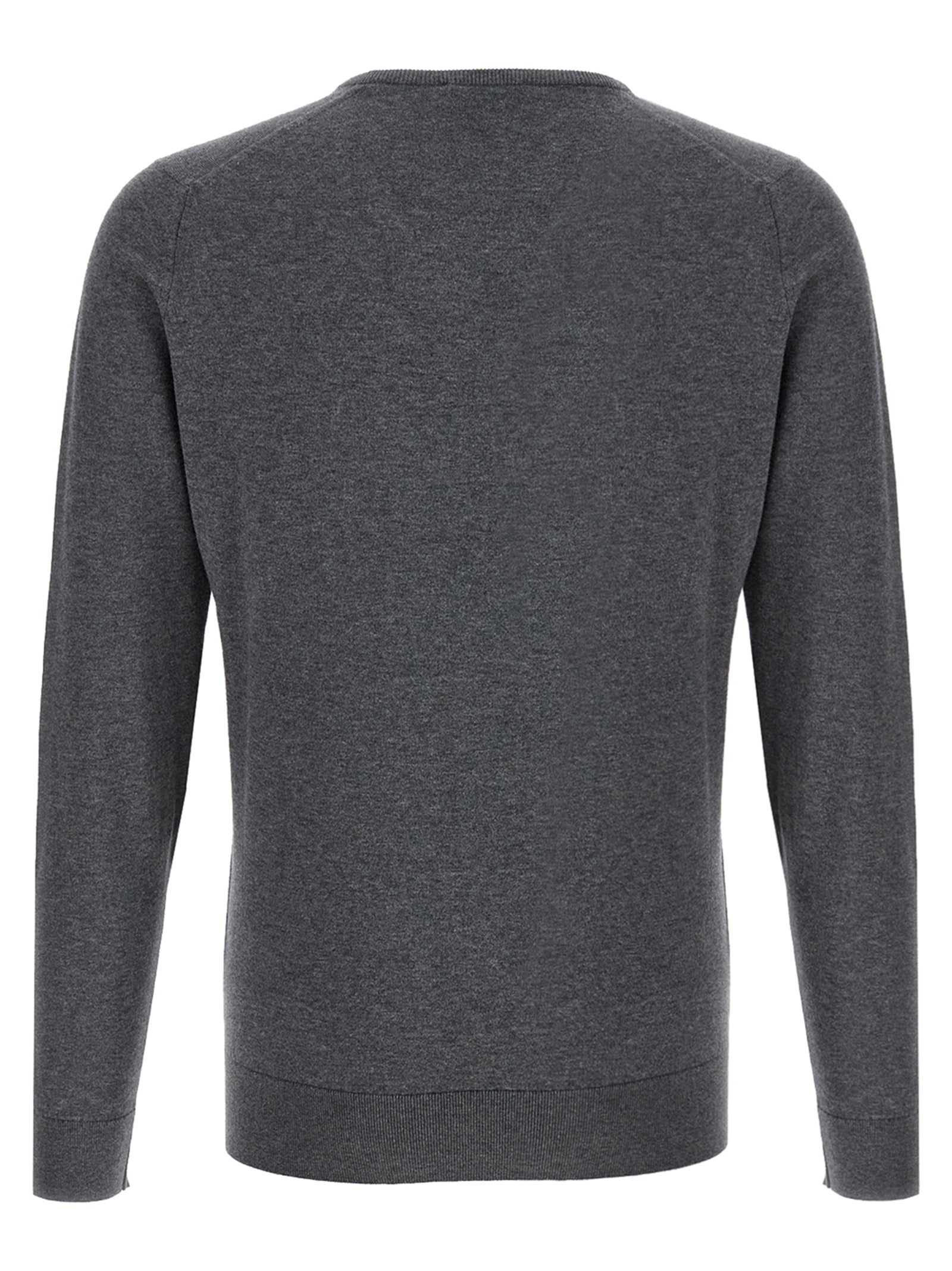 Gray Cotton Cardigan