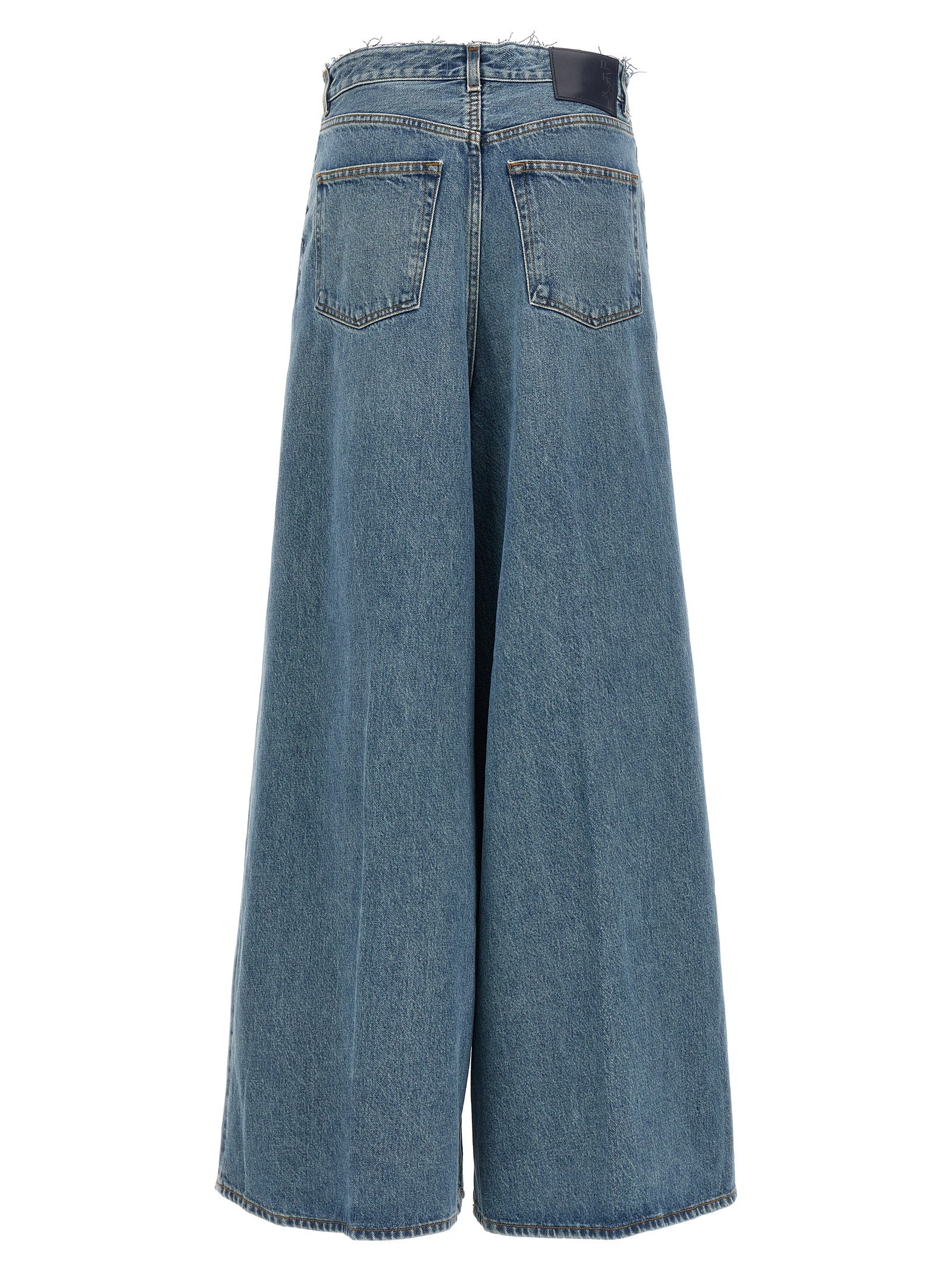 Blue Cotton Jeans Denim