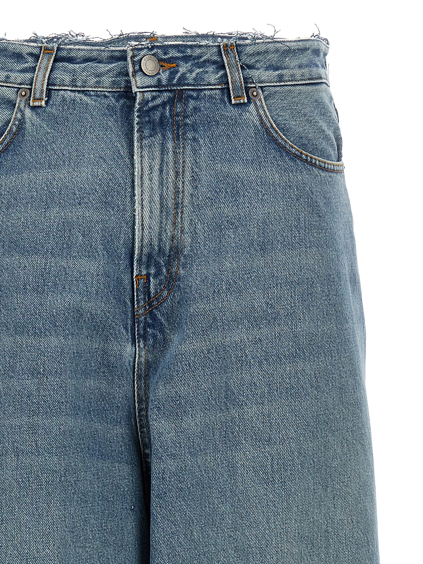 Blue Cotton Jeans Denim