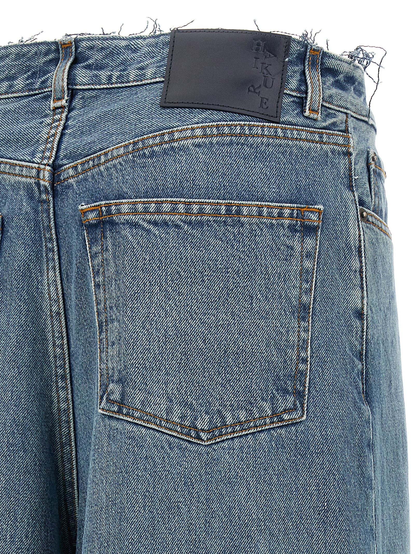 Blue Cotton Jeans Denim