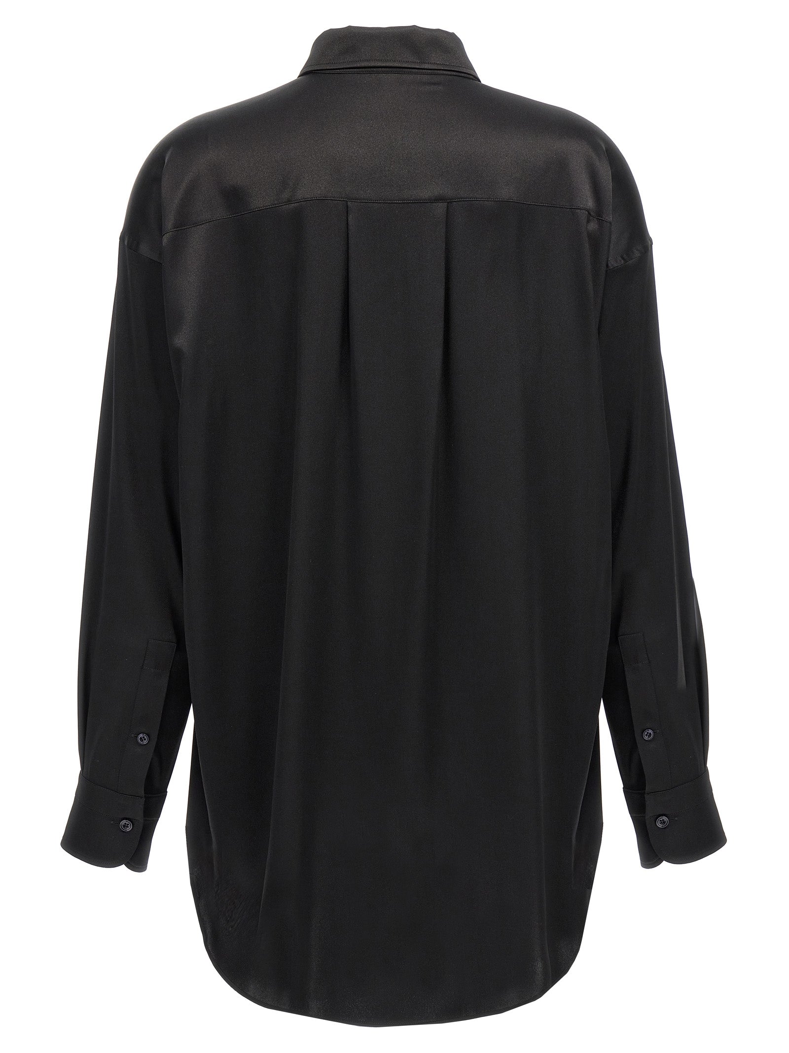 Black Silk Blouse