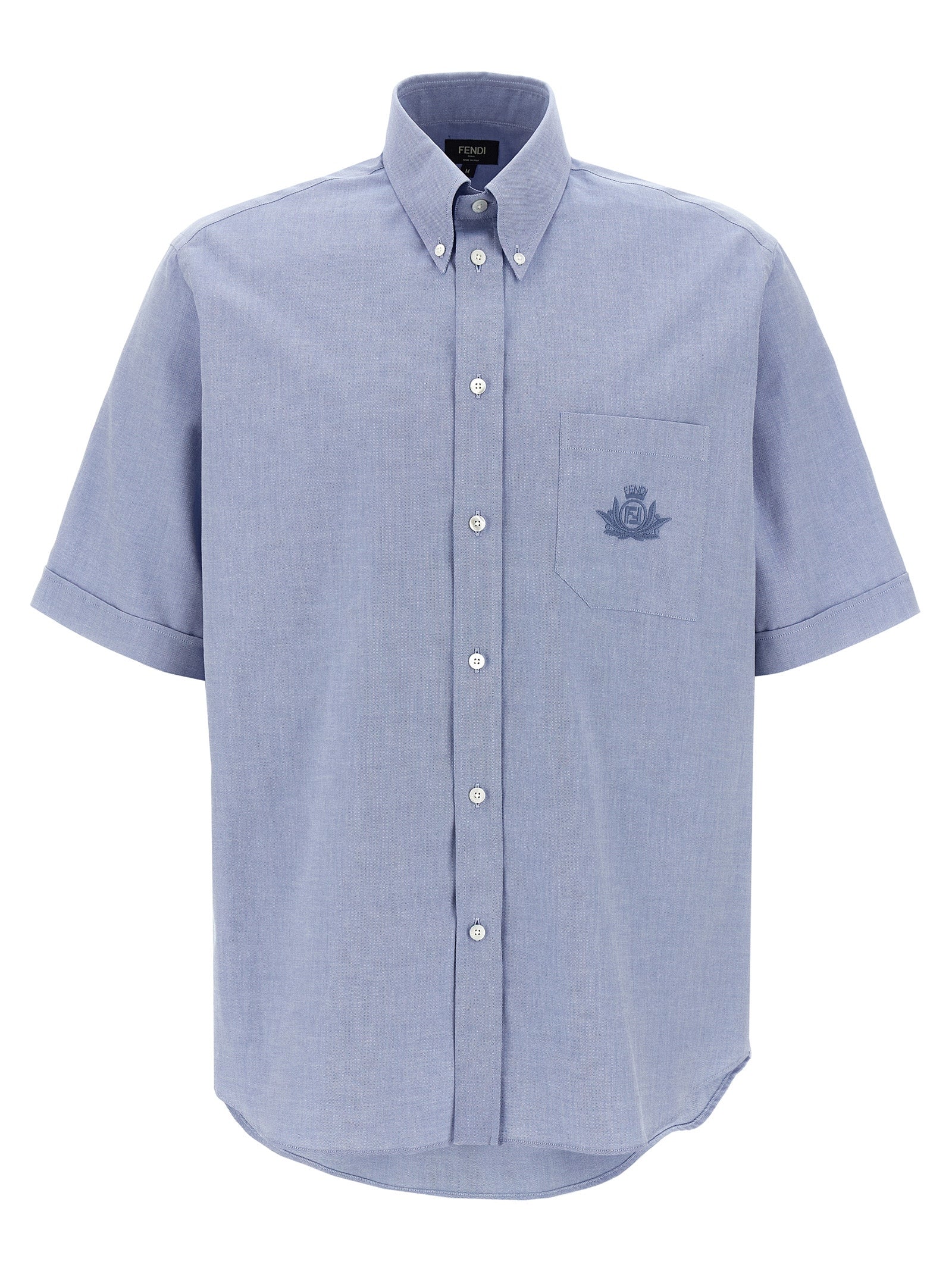Blue Cotton Blouse