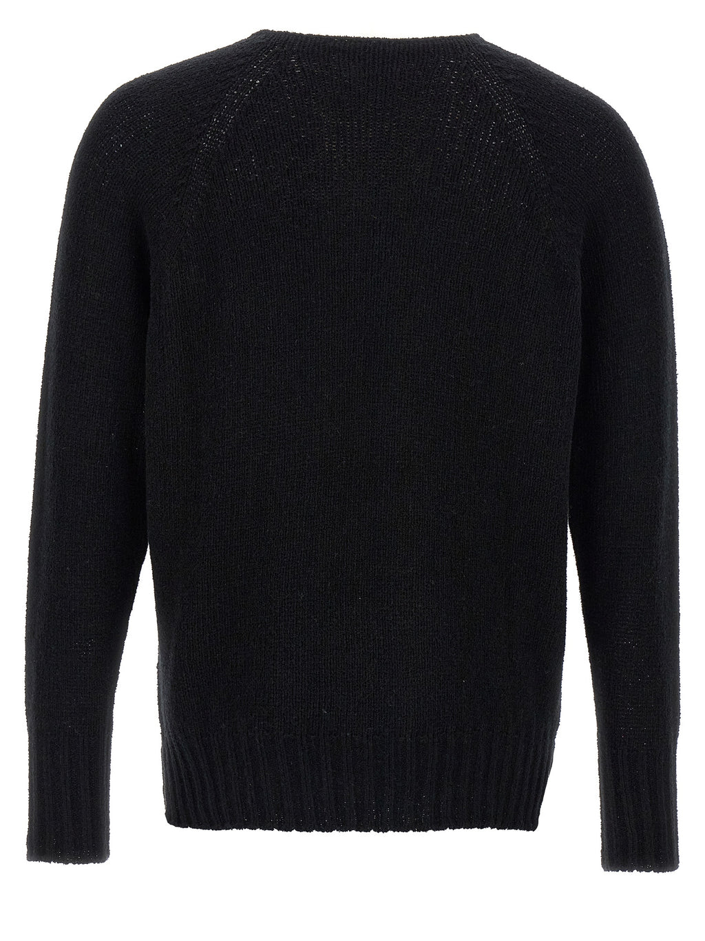 Black Cotton Cardigan