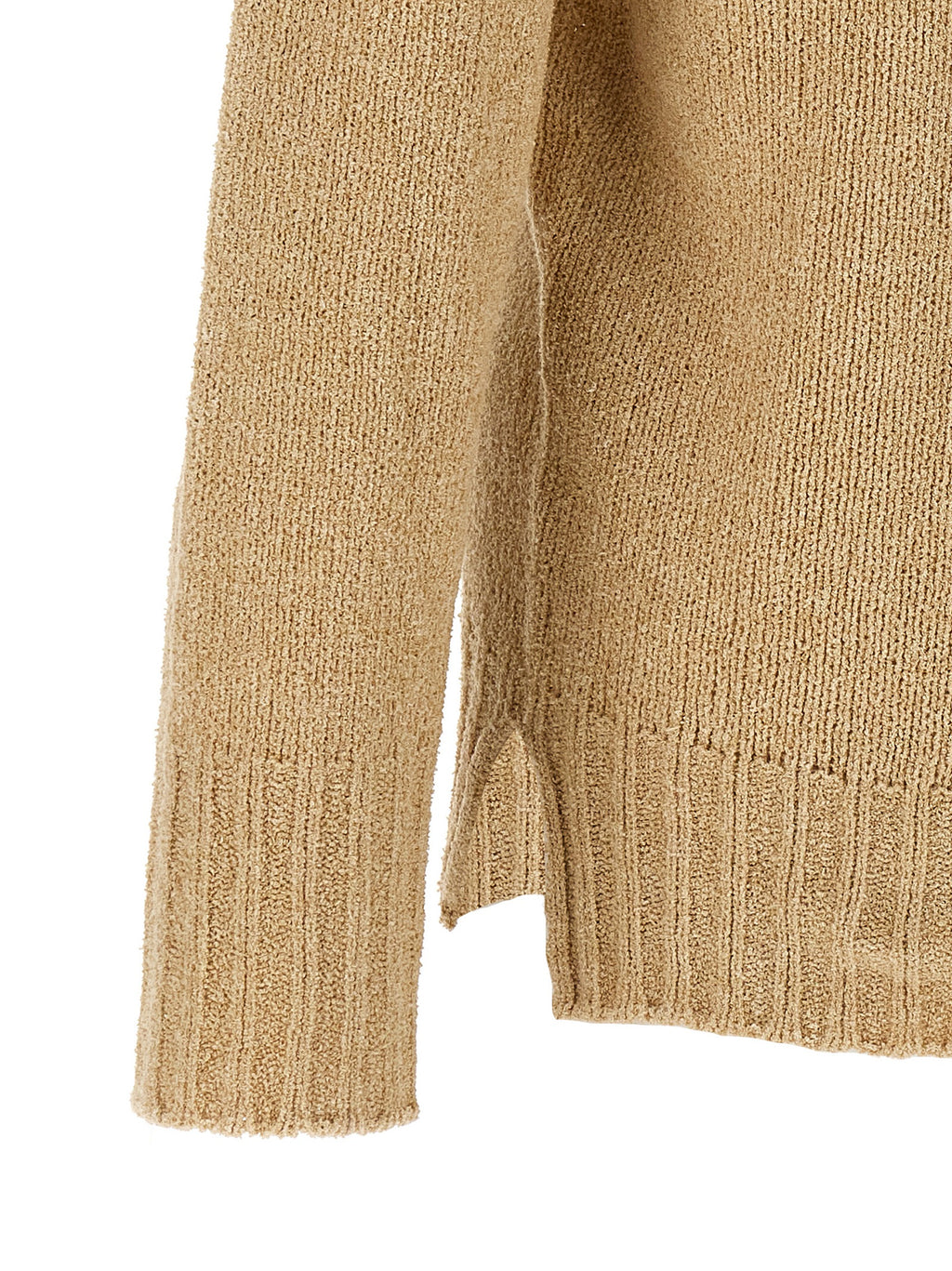 Beige Cotton Cardigan