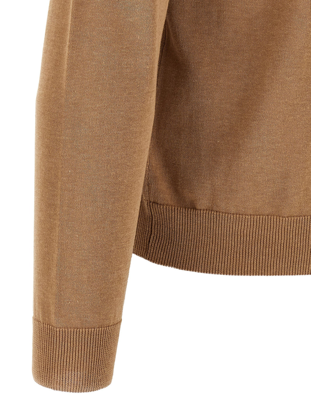 Beige Cotton Cardigan