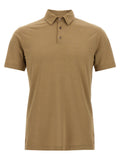 Beige Cotton Polo Shirt