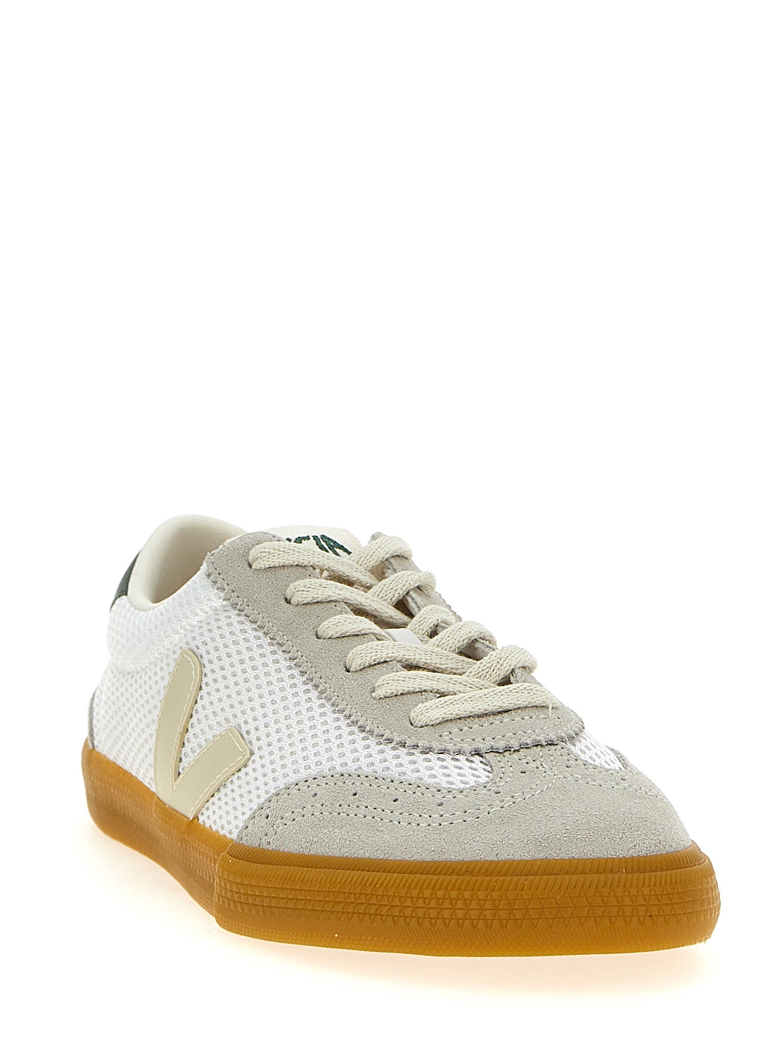 Bicolor Recycled Polyester Athletic Sneakers