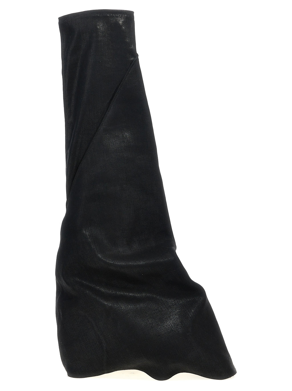 Black Cotton Over The Knee