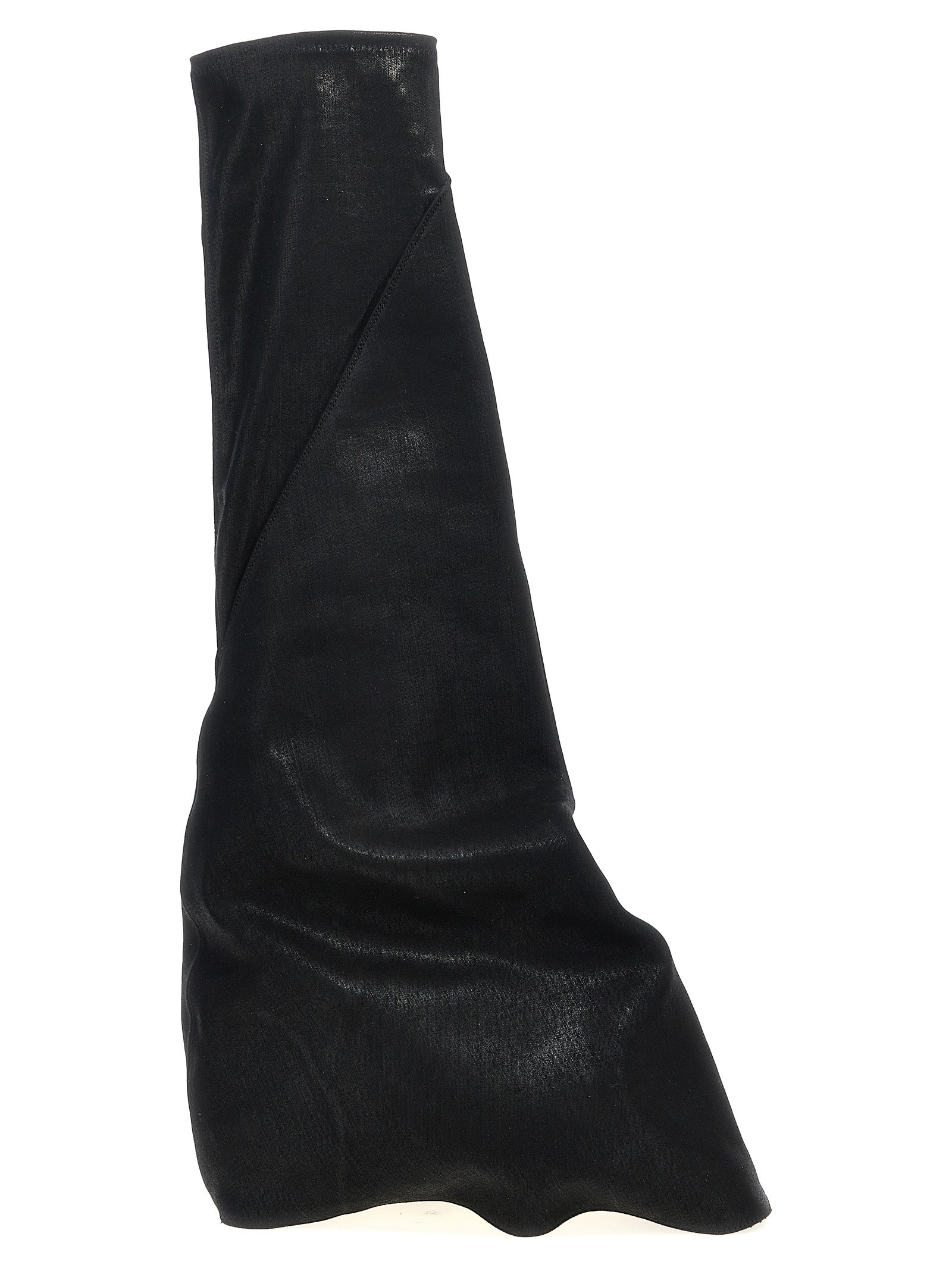 Black Cotton Over The Knee