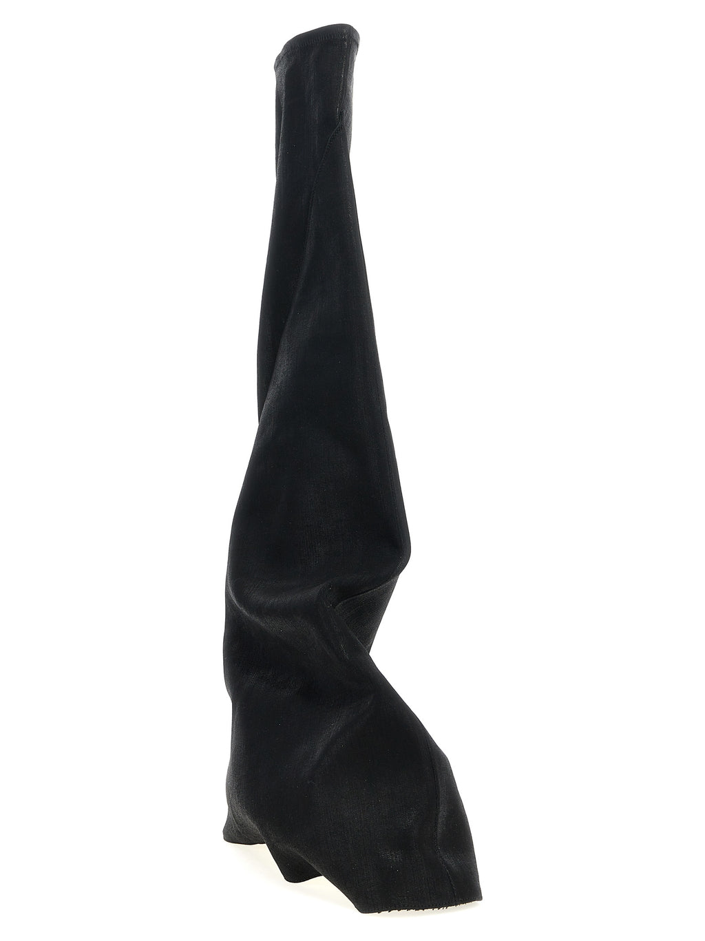 Black Cotton Over The Knee