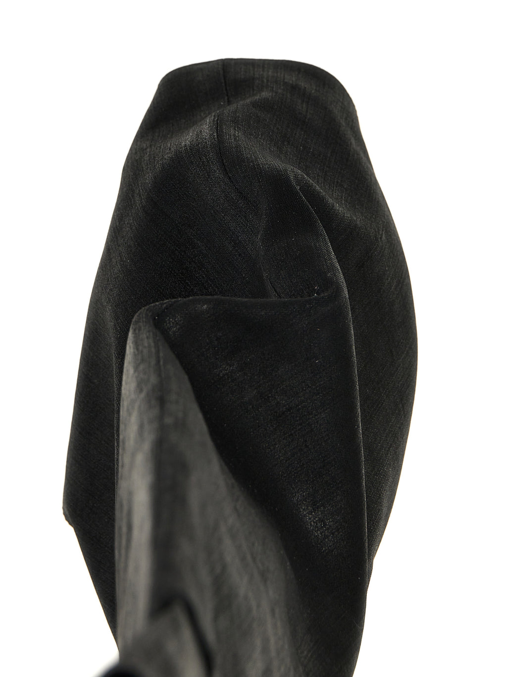 Black Cotton Over The Knee