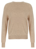 Beige Cotton Cardigan