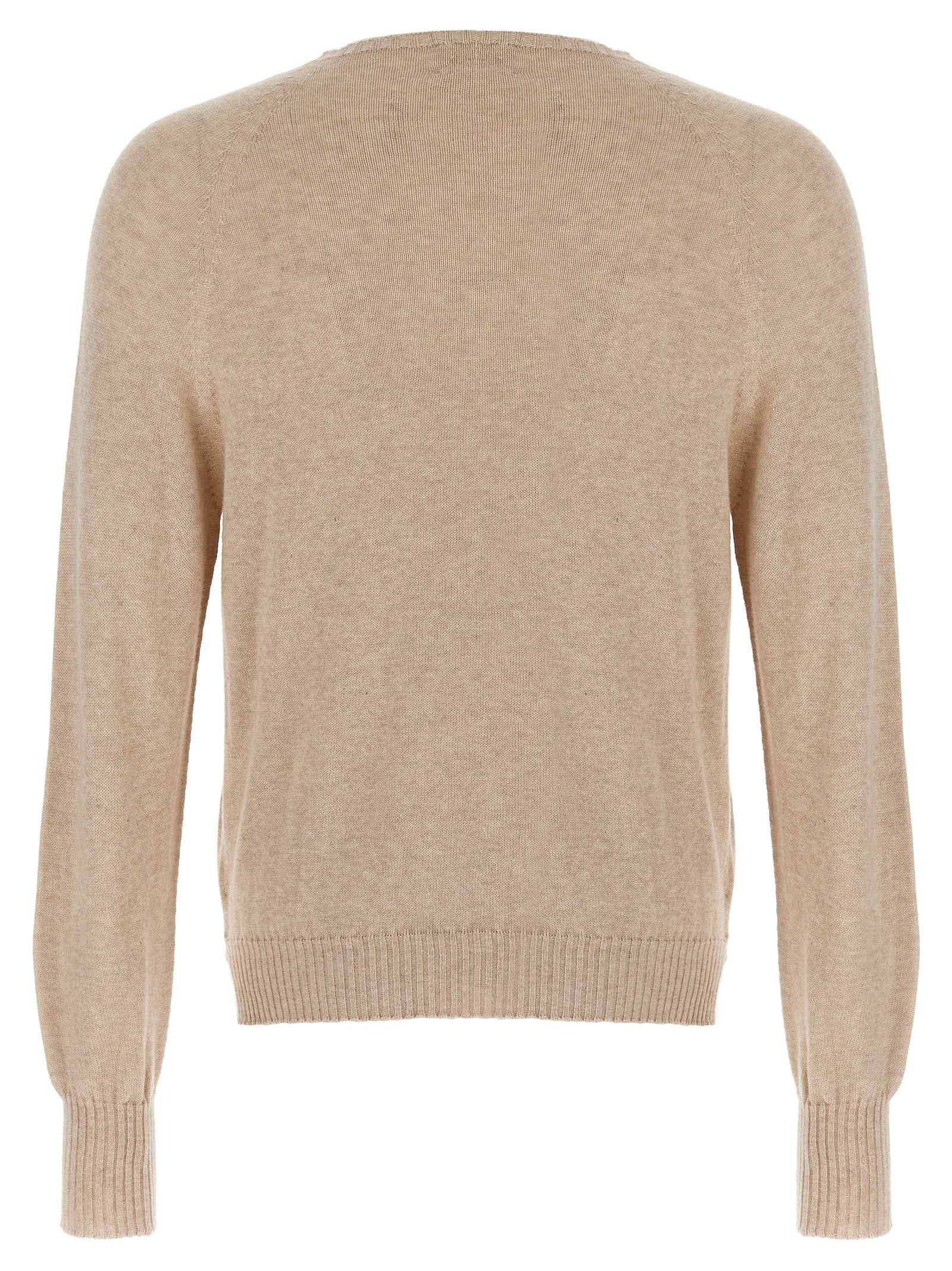 Beige Cotton Cardigan