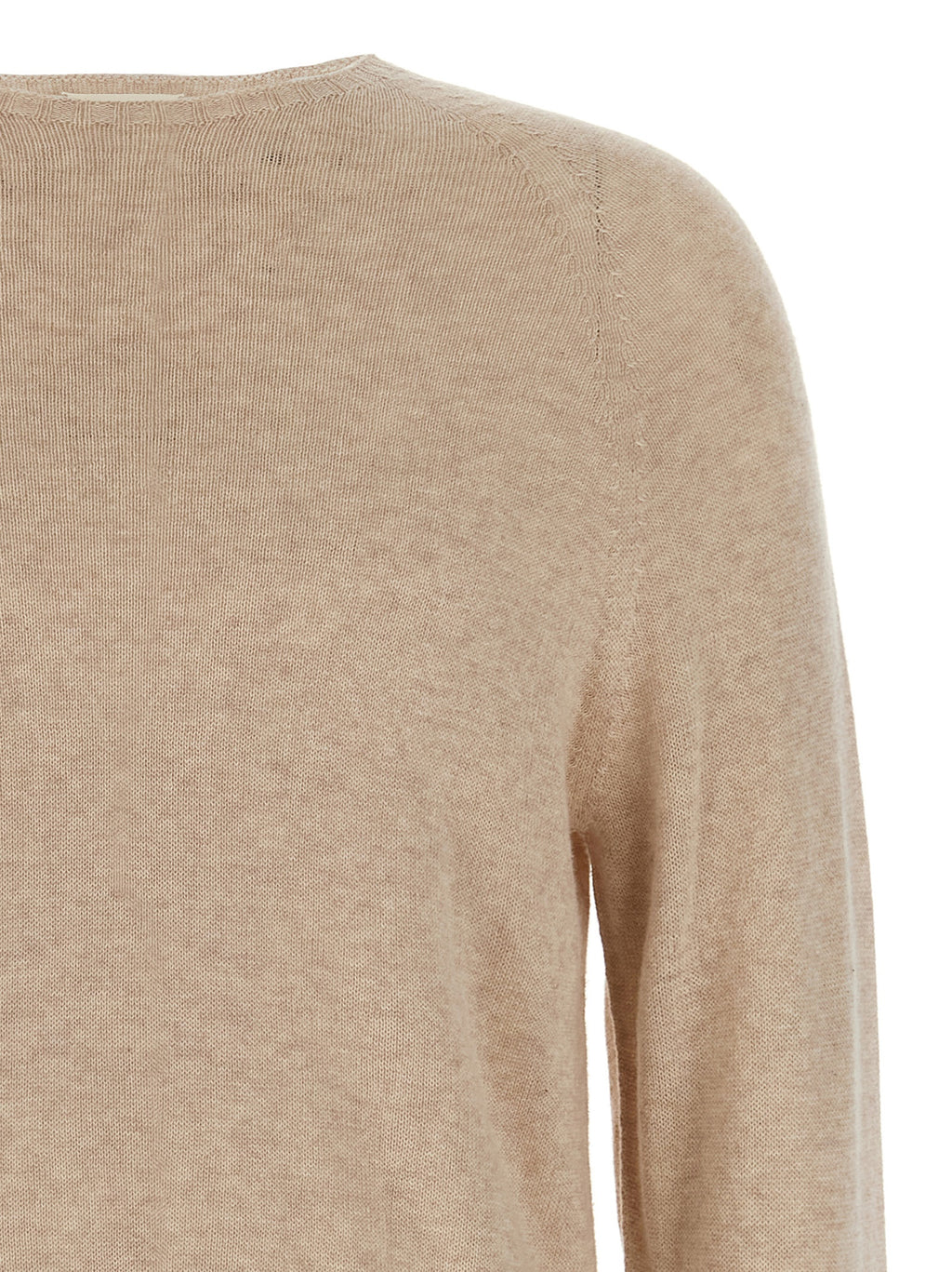 Beige Cotton Cardigan