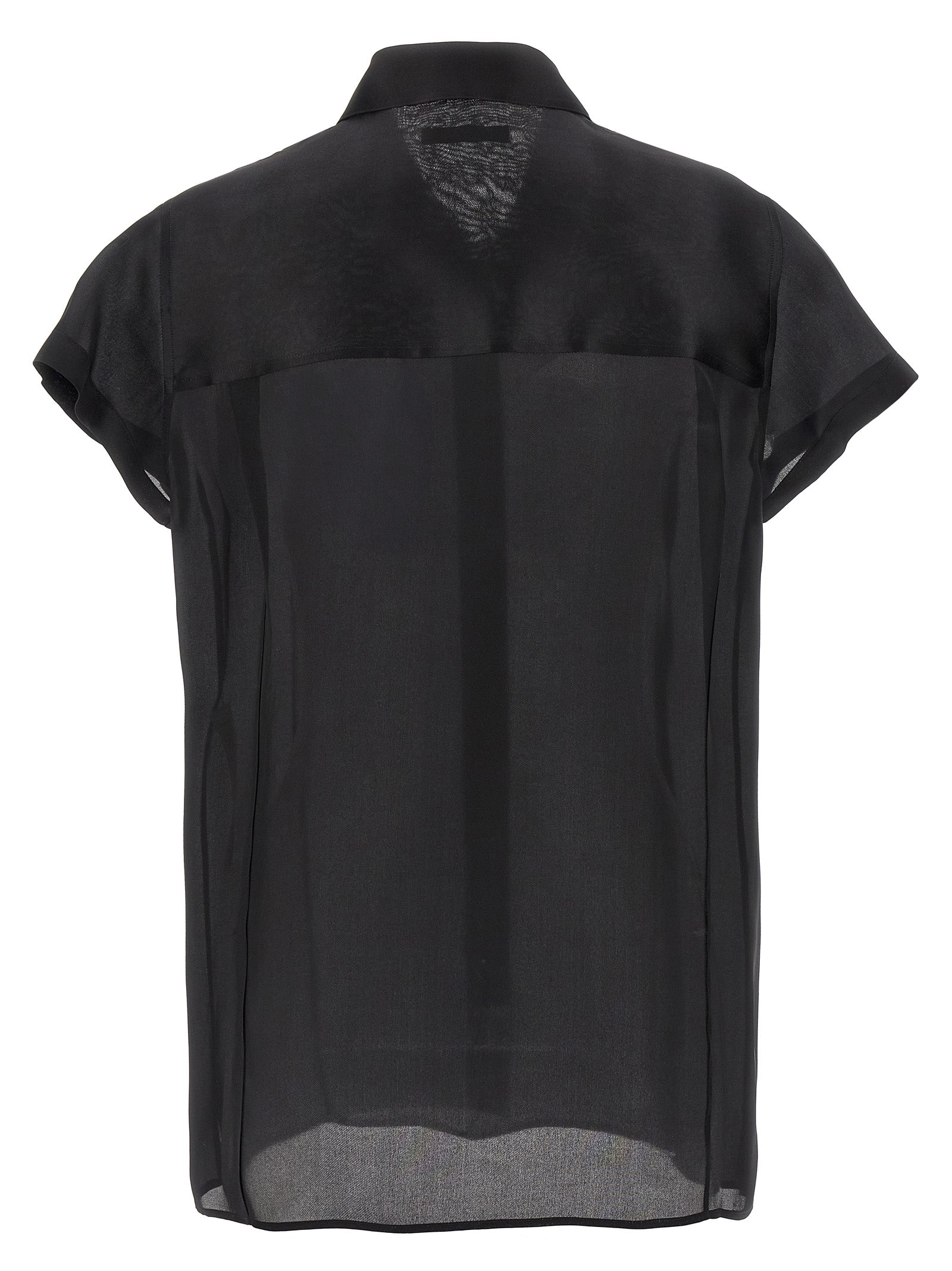 Black Silk Blouse