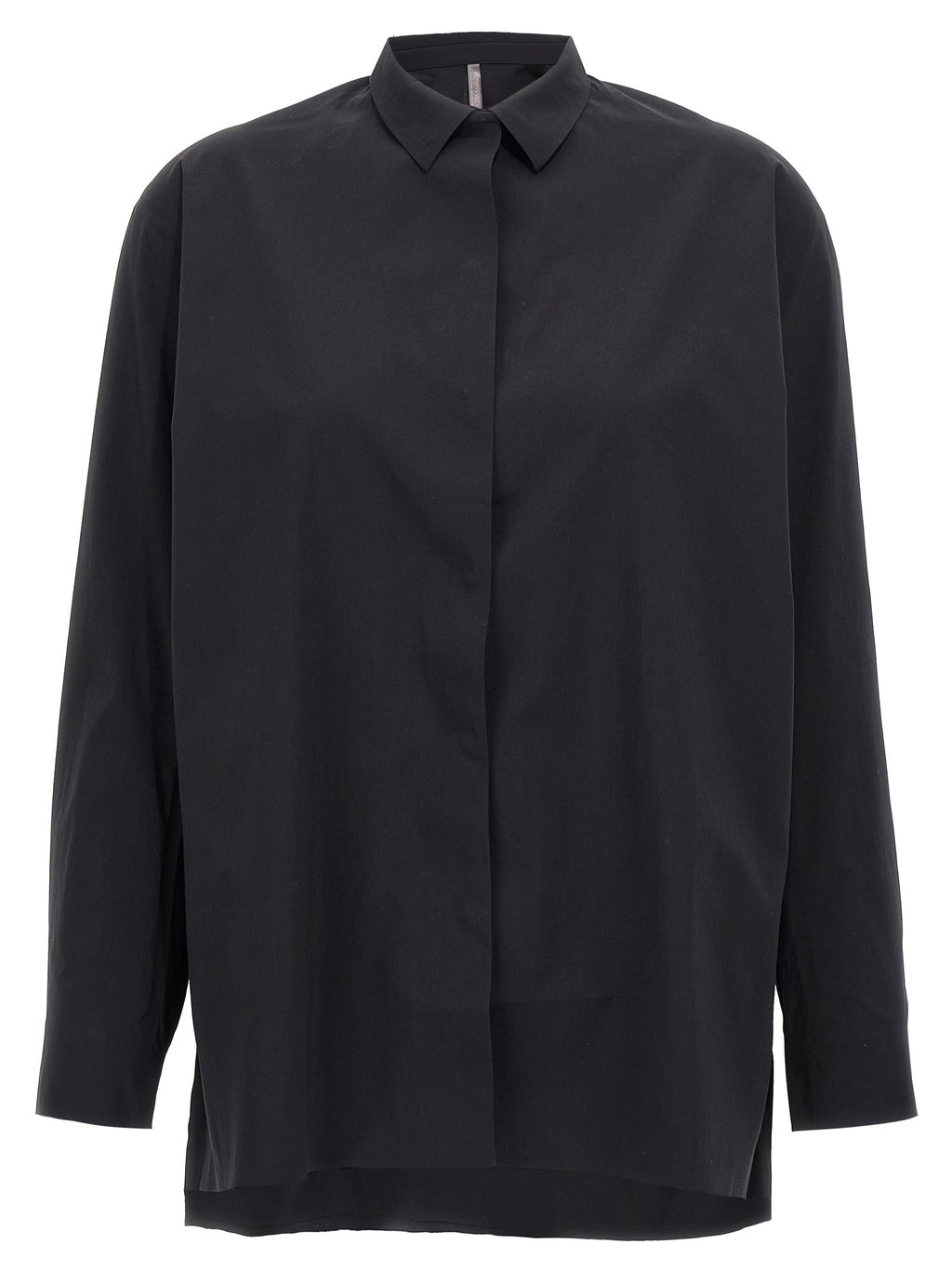 Black Nylon Blouse