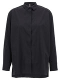 Black Nylon Blouse
