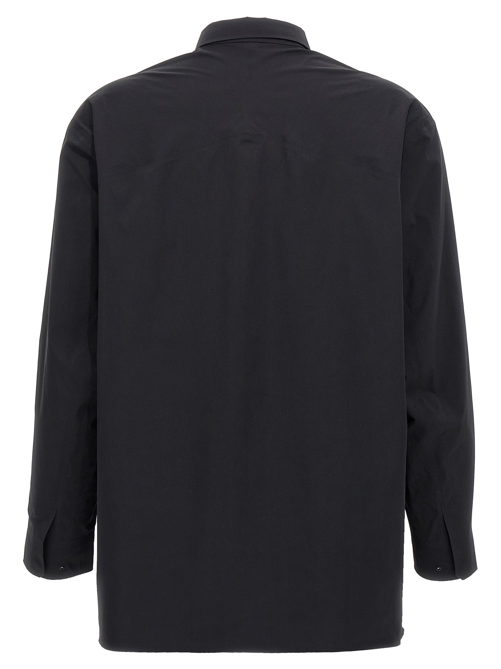 Black Nylon Blouse