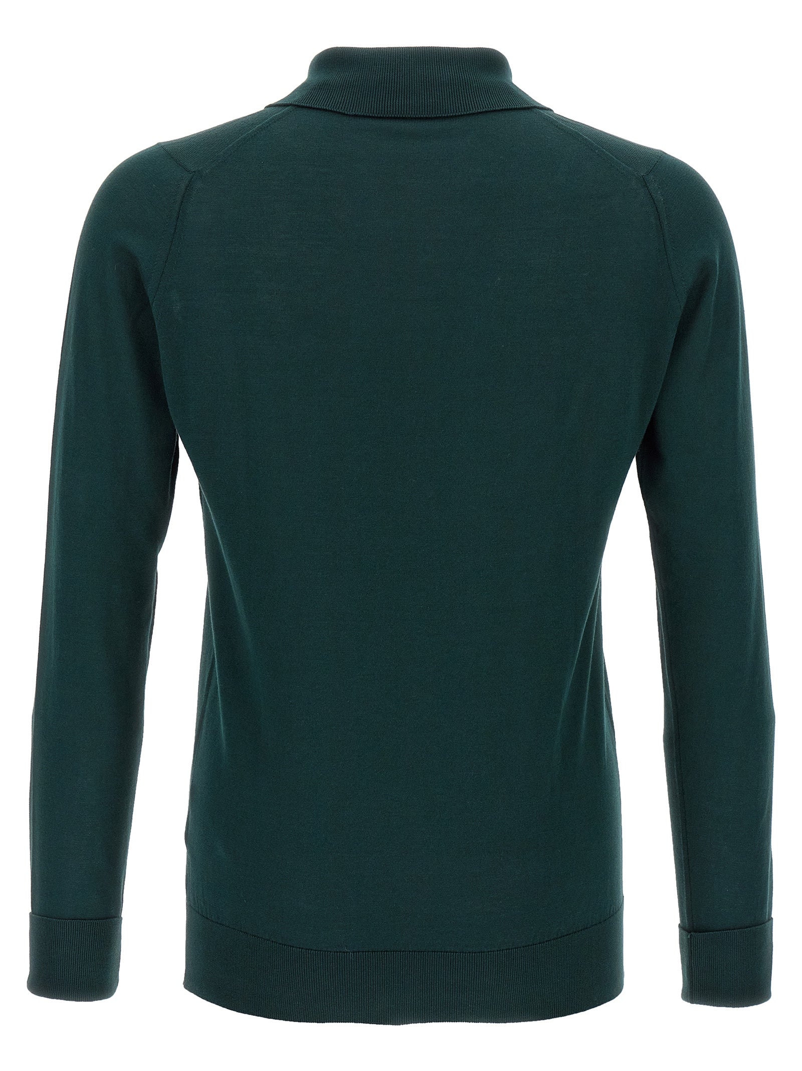 Bicolor Cotton Polo Shirt