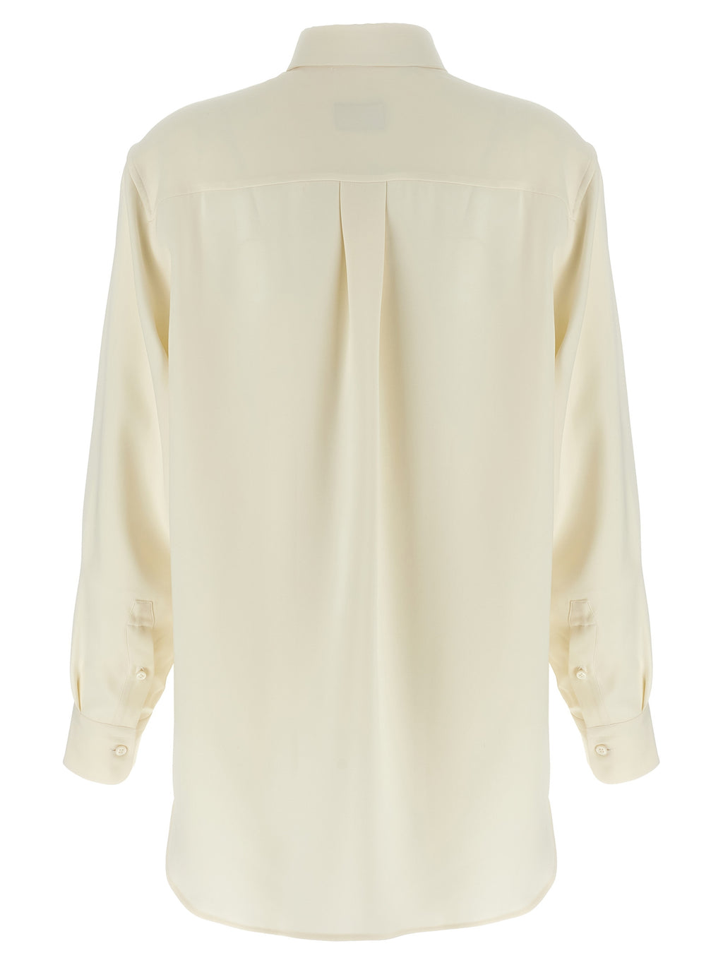 White Silk Blouse