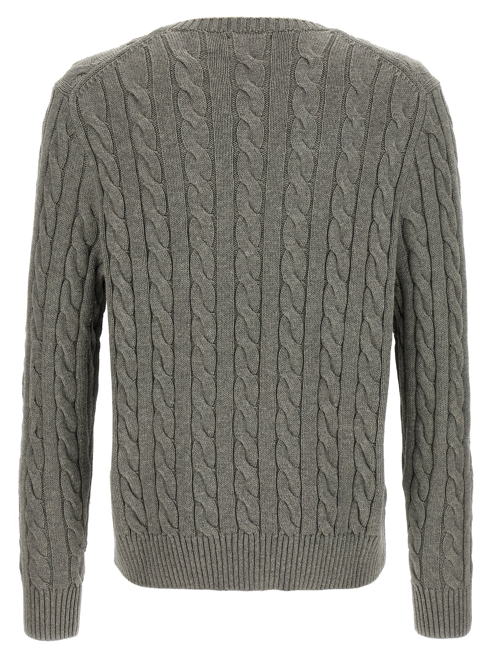 Gray Cotton Cardigan