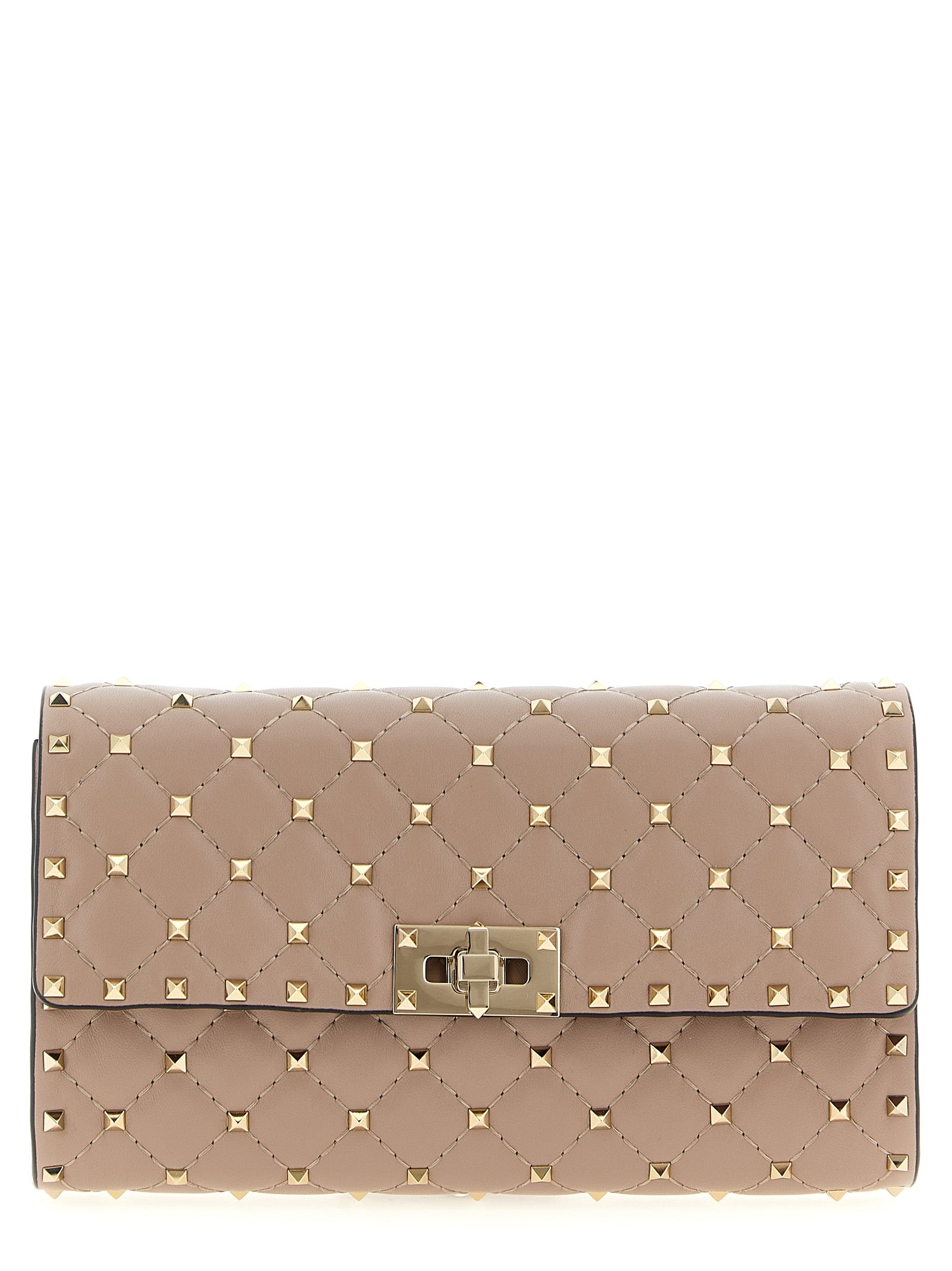 Multicolor Lamb Leather Shoulder Bag