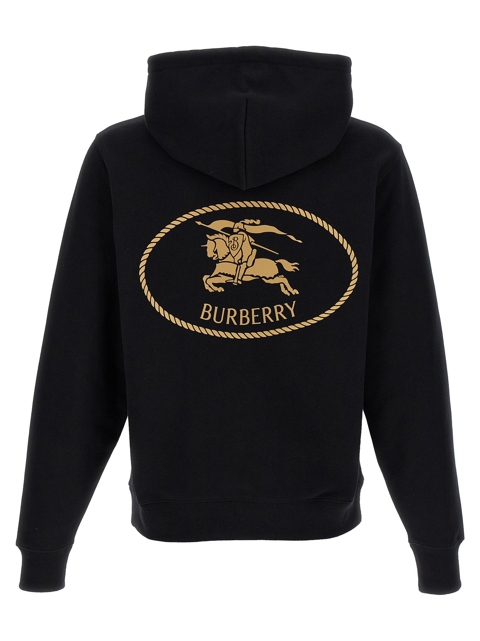 Black Cotton Sweatshirt