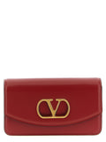 Multicolor Calfskin Clutch Bag