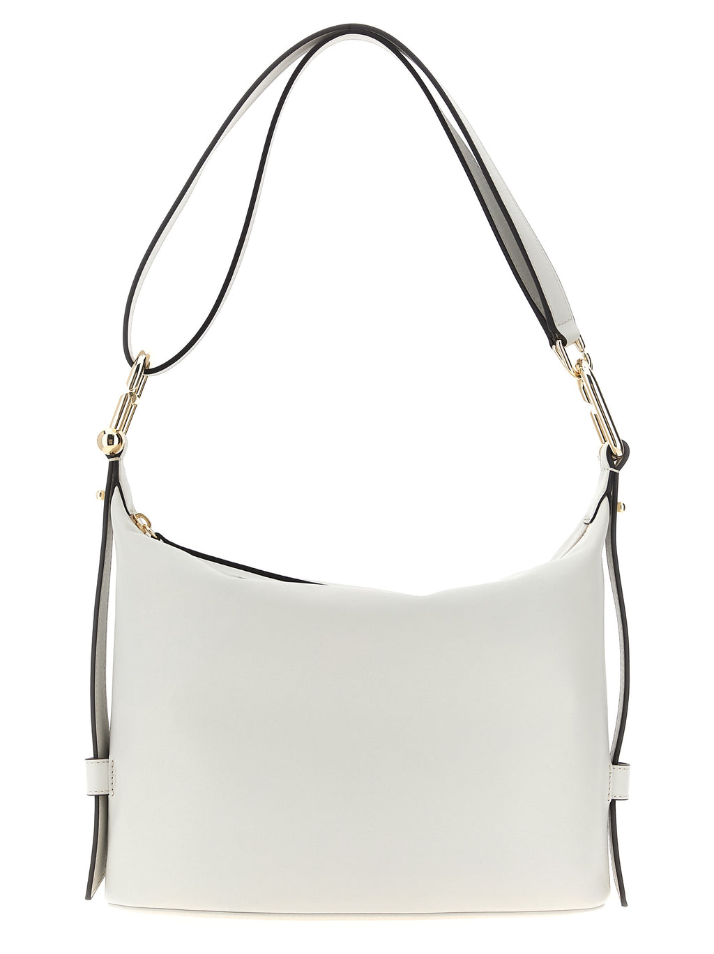 White Leather Shoulder Bag