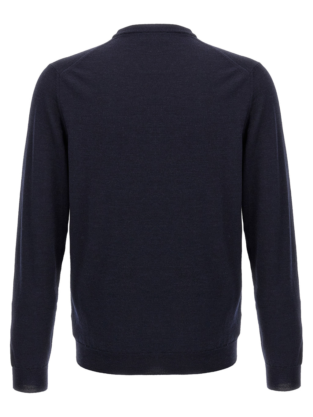 Blue Virgin Wool Cardigan