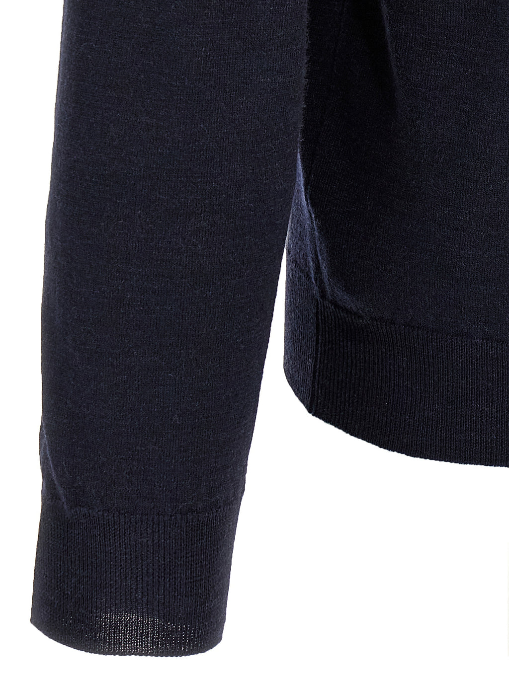 Blue Virgin Wool Cardigan