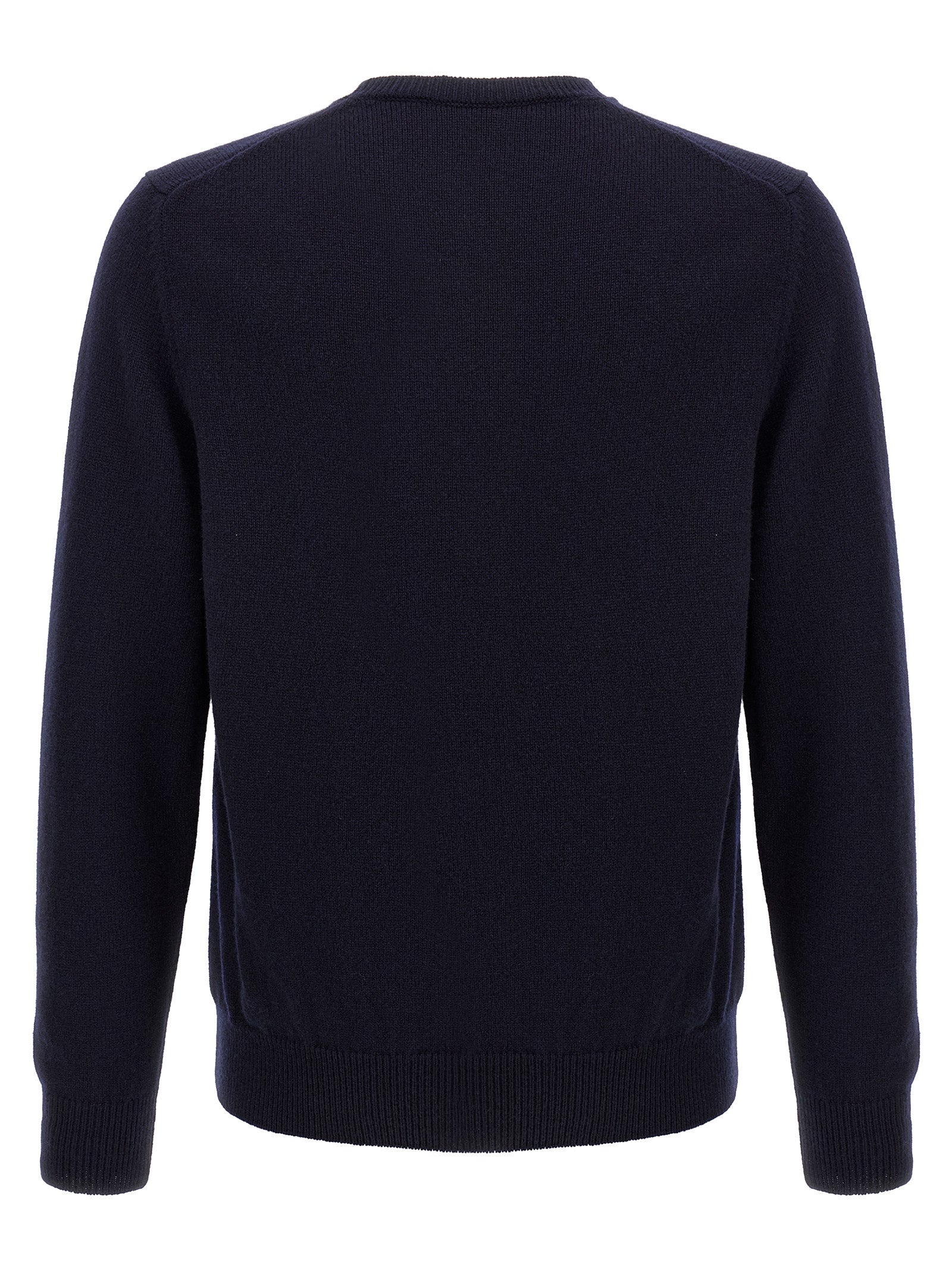 Blue Virgin Wool Cardigan