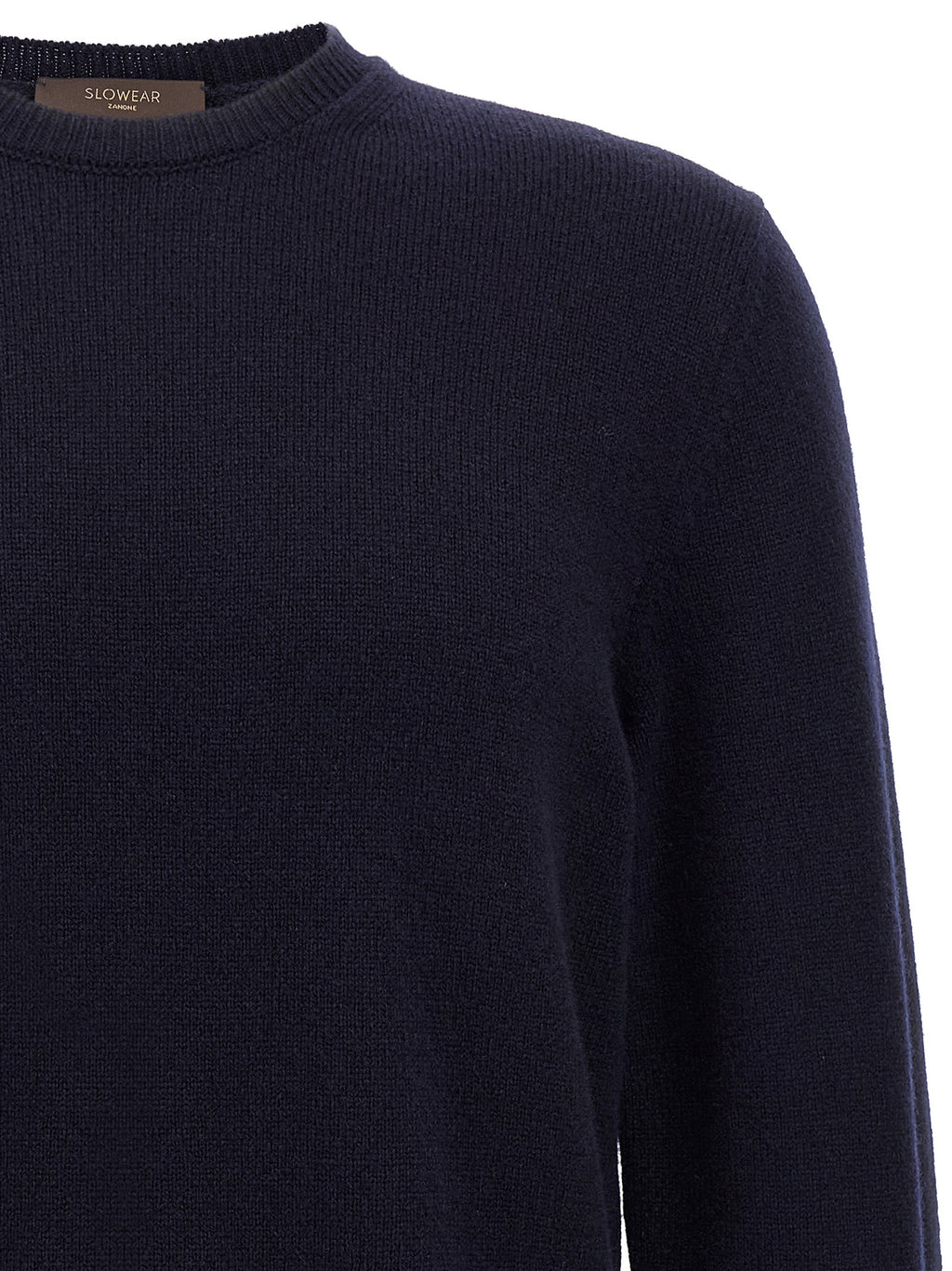 Blue Virgin Wool Cardigan
