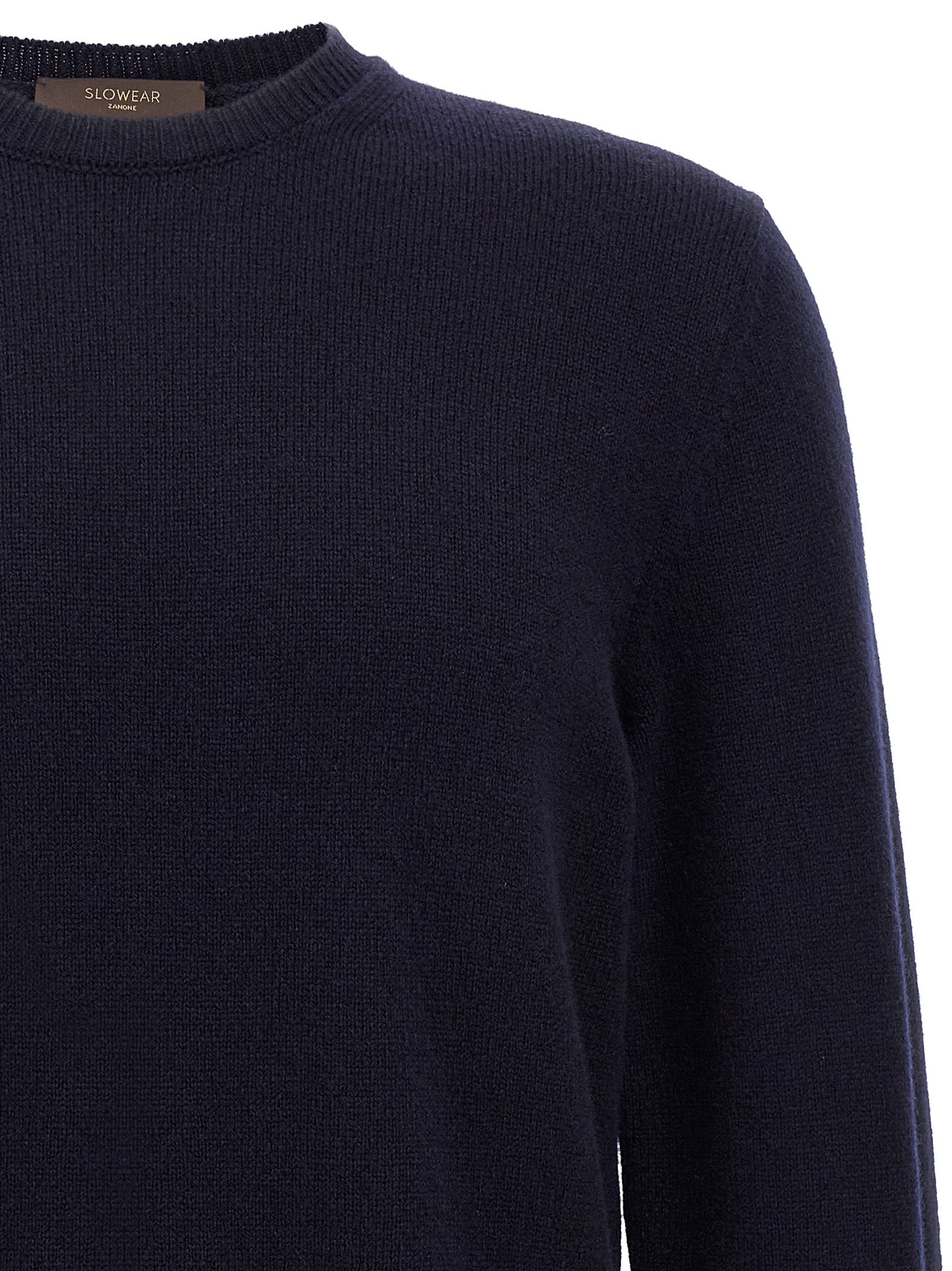 Blue Virgin Wool Cardigan