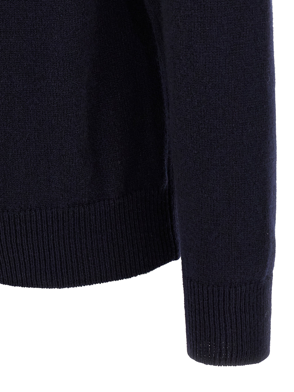 Blue Virgin Wool Cardigan