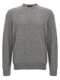 Gray Virgin Wool Cardigan