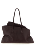 Purple Calfskin Shoulder Bag