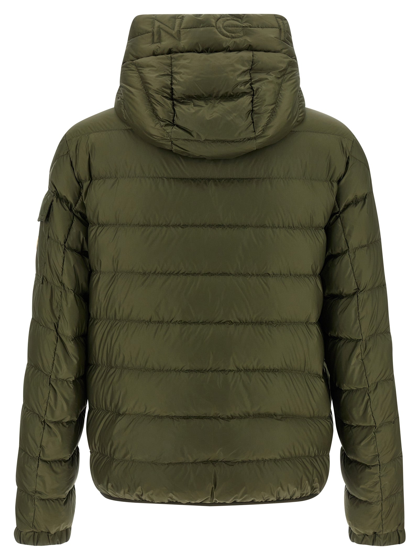 Bicolor Polyamide Full-Length Jacket