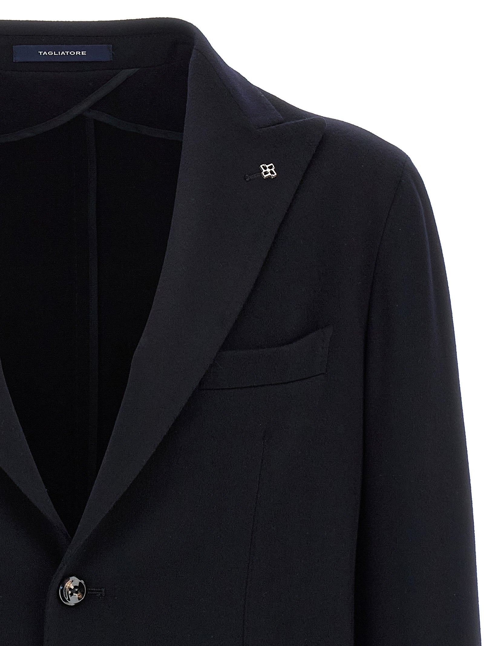 Blue Cashmere Blazer