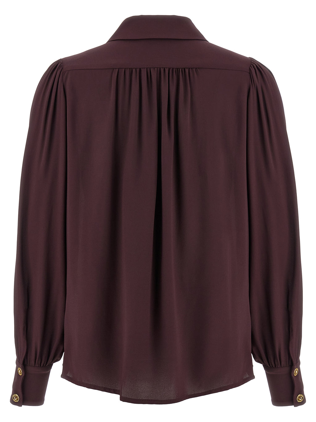 Purple Viscose Blouse
