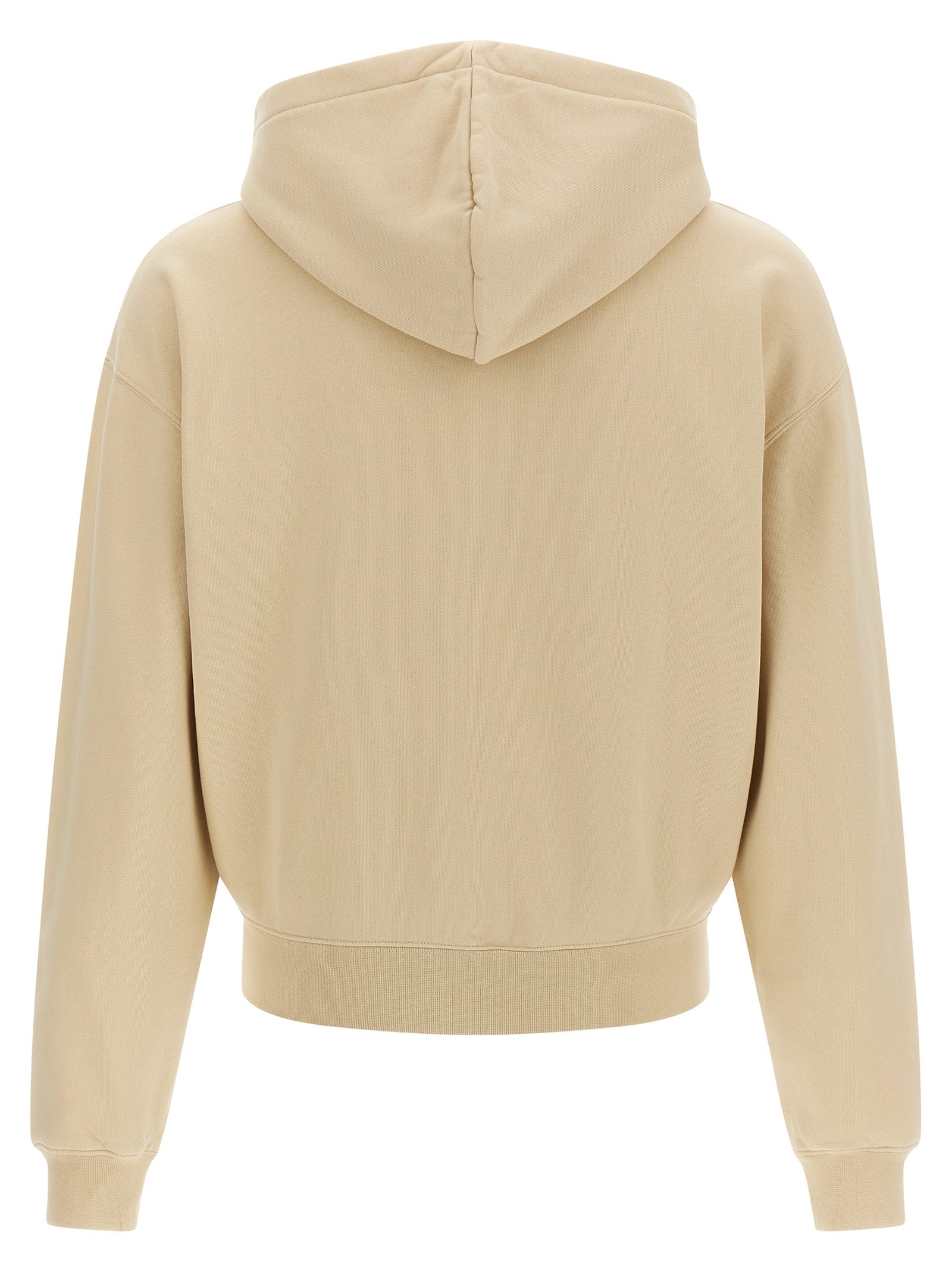 Beige Cotton Sweatshirt