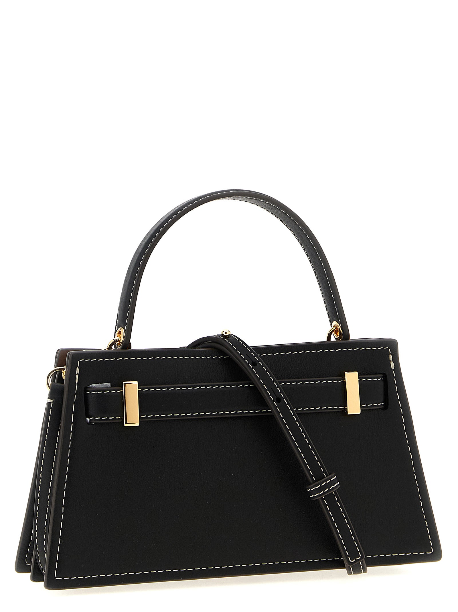 Black Cowhide Handbag