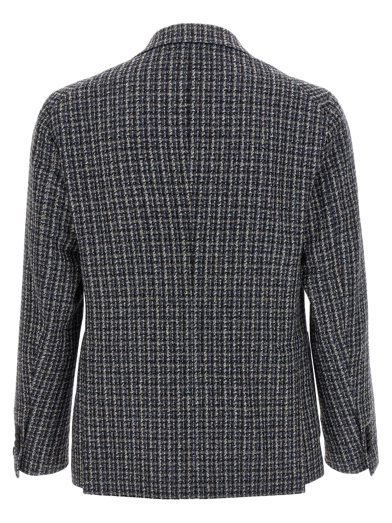 Multicolor Virgin Wool Blazer