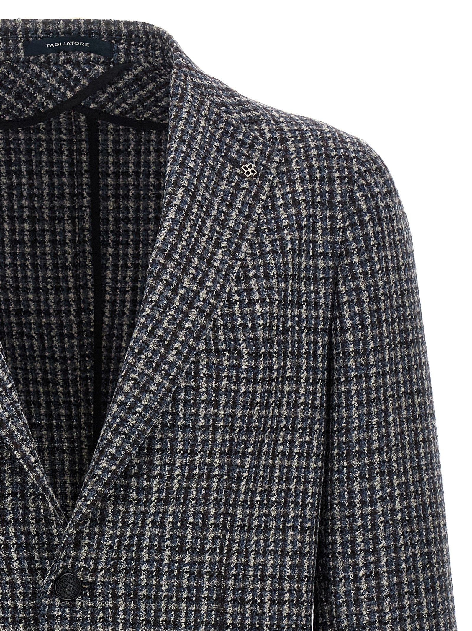 Multicolor Virgin Wool Blazer