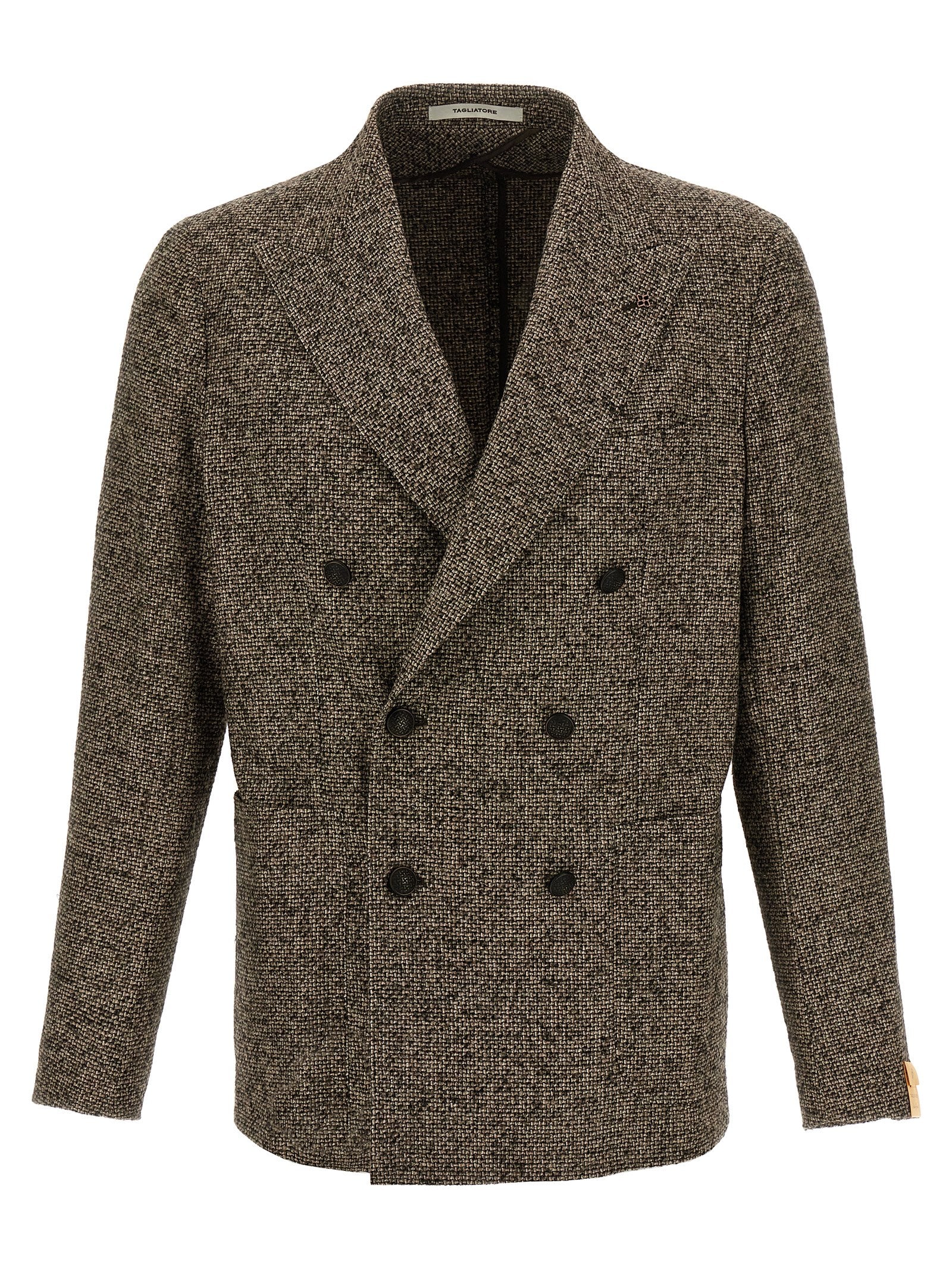 Brown Virgin Wool Blazer