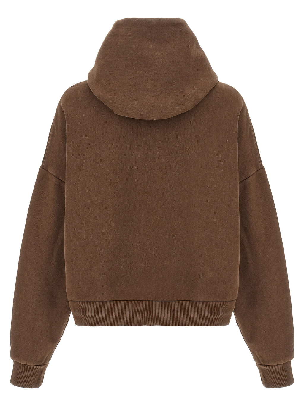 Brown Cotton Sweatshirt